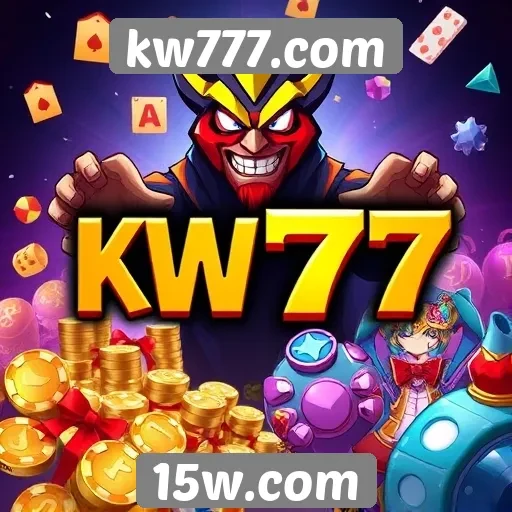 Diversidade de jogos oferecidos na plataforma kw777.com