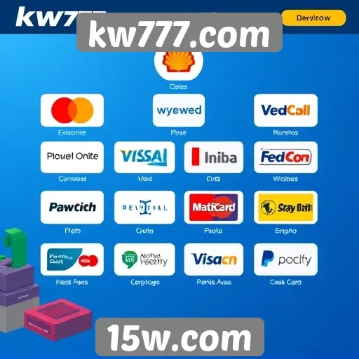 Opções de pagamento oferecidas pelo site kw777.com